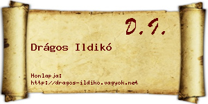 Drágos Ildikó névjegykártya